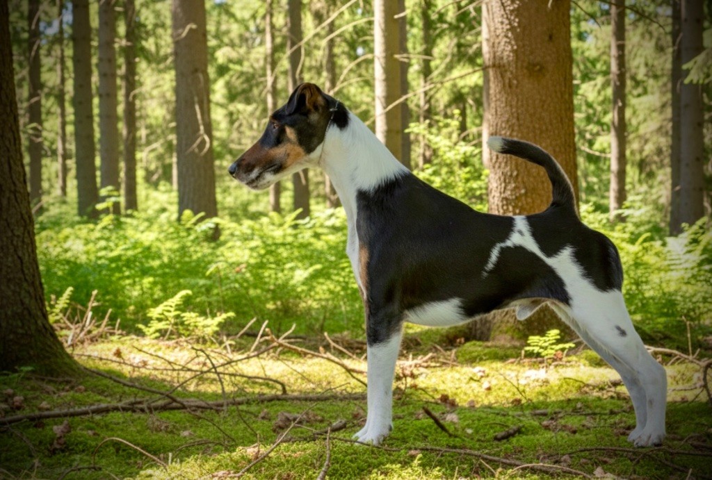 Ch. Fox Rebell Ricochet, Fox Terrier à poil lisse tricolore, European Winner